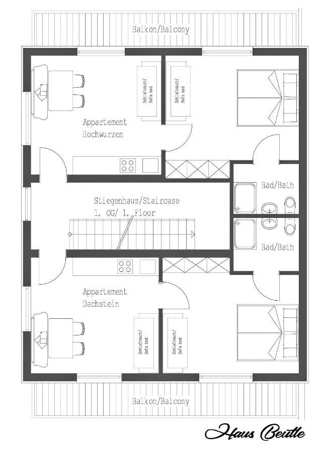 Haus Beutle Apartment Schladming Luaran gambar